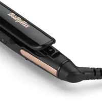 BaByliss ST482E hajsütővas kerámia bevonat, max 235 °C, 5 fokozat, 3 m kábel, Fekete;Rózsa #3
