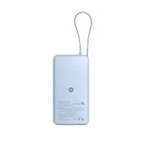 Xiaomi BHR08O8GL külső akkumulátor 20000mAh 67W beépített Type-C kábel jégkék #2