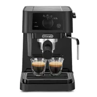 DeLonghi EC235.BK eszpresszó kávéfőző 15 bar 1 L víztartály gőzcső 2 csésze ES.E.