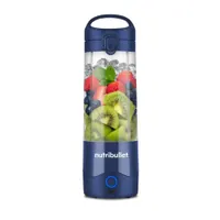 Nutribullet NBP003NBL sport turmixgép Tritán edény 0,475 L kék pulzus funkció rozsdamentes penge BPA-mentes mosogatógépben tisztítható #4