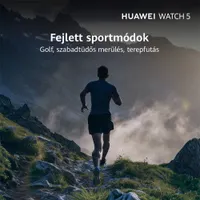 Huawei 55020EWE Watch 5 42mm zöld okosóra #8