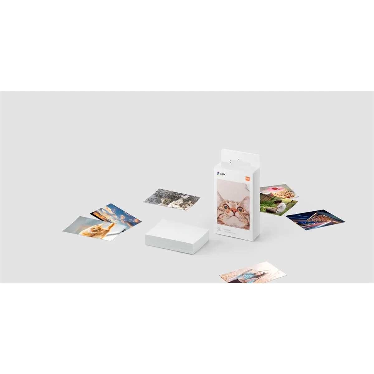 XIAOMI TEJ4019GL Fotópapír 5x7.6" zink fehér 20 lap #2