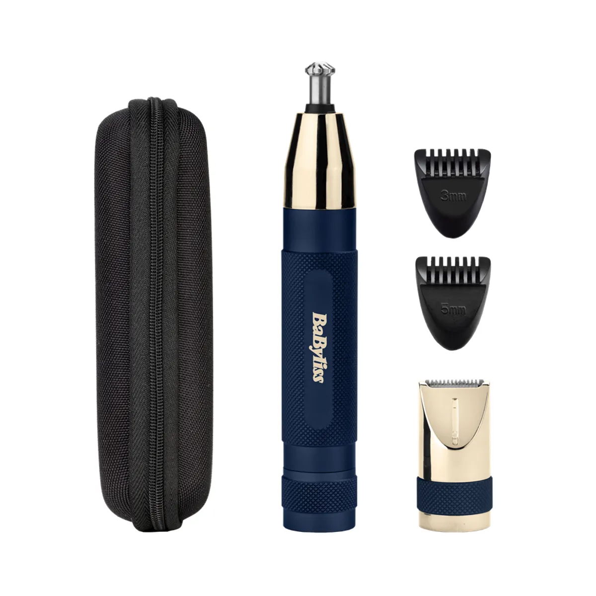 BaByliss E112E hajvágó 2 tartozék, AA elem, nem újratölthető, hordtáska, mosható, szemöldök fésű #3