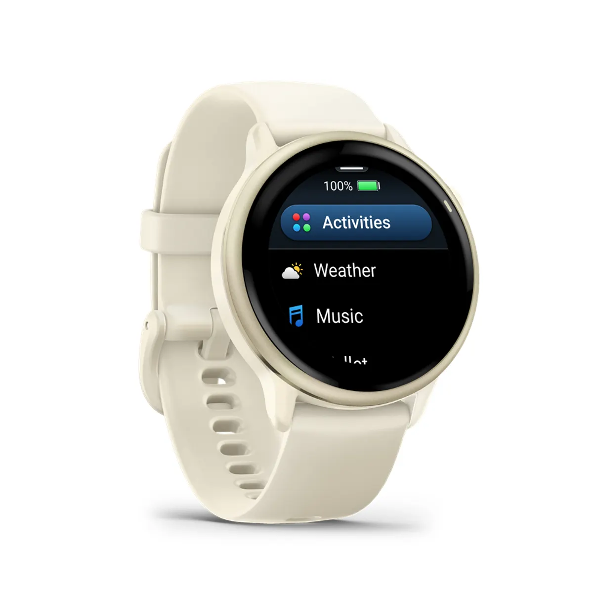 Garmin 010-02985-01 Vívoactive 6 elefántcsont okosóra #5